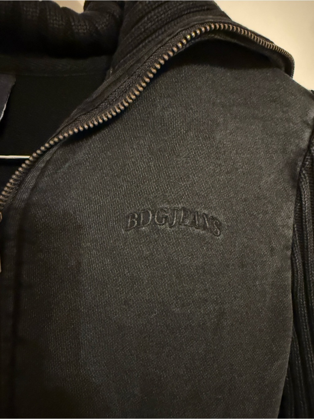 BDG - Thea Ribbed Funnel Neck Track Top 👯‍♀️ - Picture 2 of 4